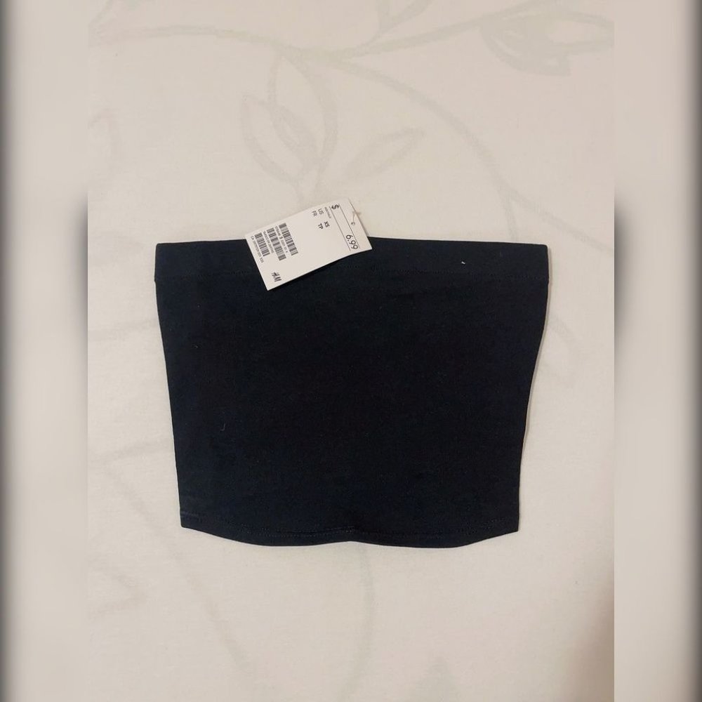 H & M - Black Bandeau - NWT